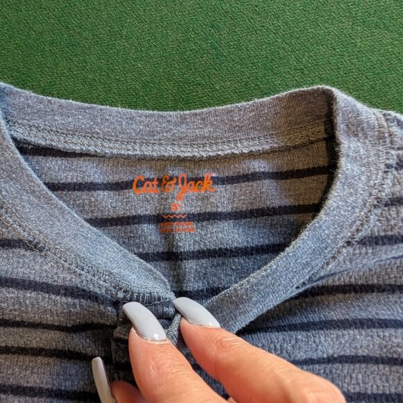 Bundle Boy's Henley Thermal Long Sleeve Shirts 5T 💙 - Picture 3 of 7